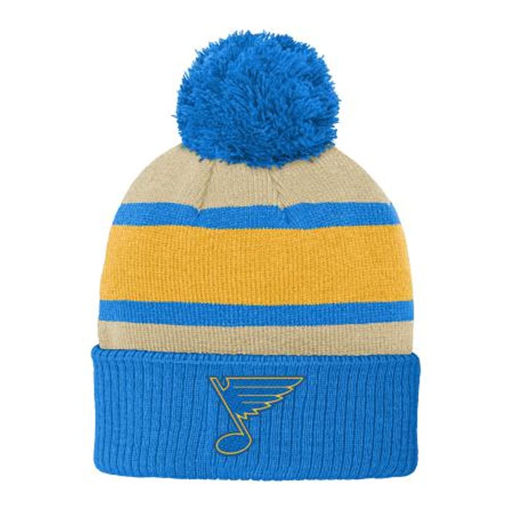 Outerstuff Youth Kids NHL Winter Classic Cuffed Beanie Knit Hat with Pom (Minnesota Wild (Team Color))