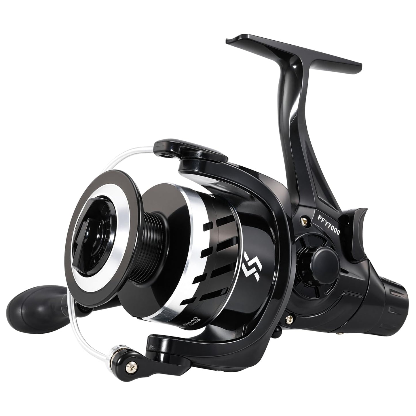 Sougayilang Freshwater Spinning Fishing Reel - 5.0:1/4.7:1 Gear Ratio, 22LBs Max Drag, Carbon Fiber & CNC Aluminum Spool,3000Series