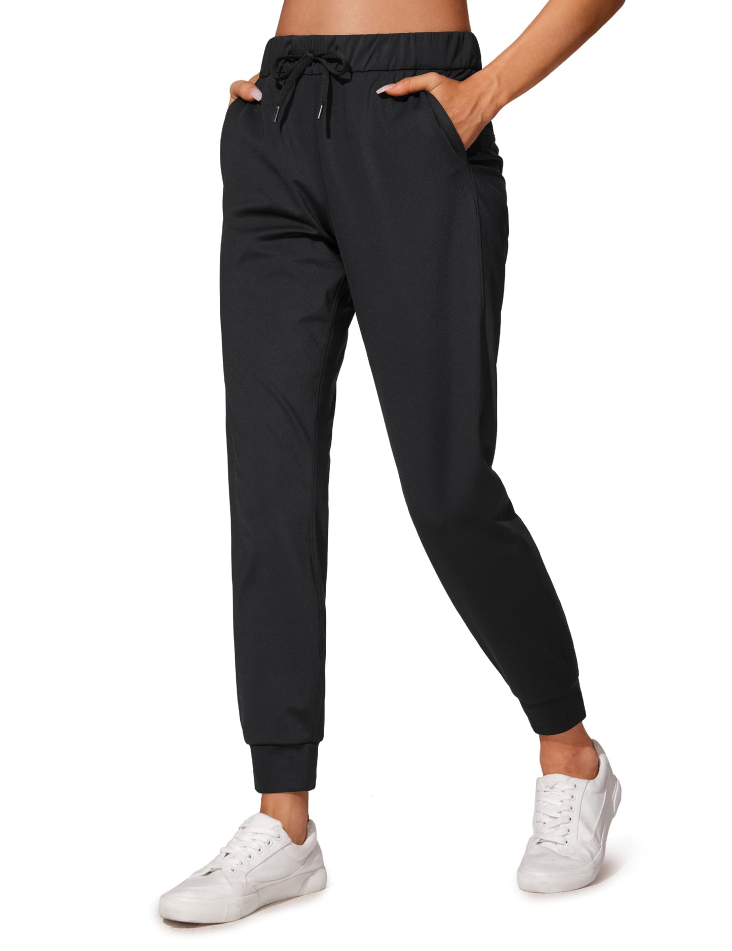 CRZ YOGA 4-Way Stretch Joggers 28" Black Medium
