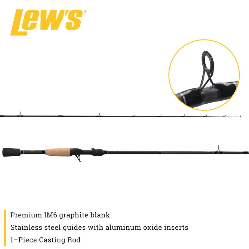 Lew's Laser SG1 6'10" Medium Heavy Casting Rod