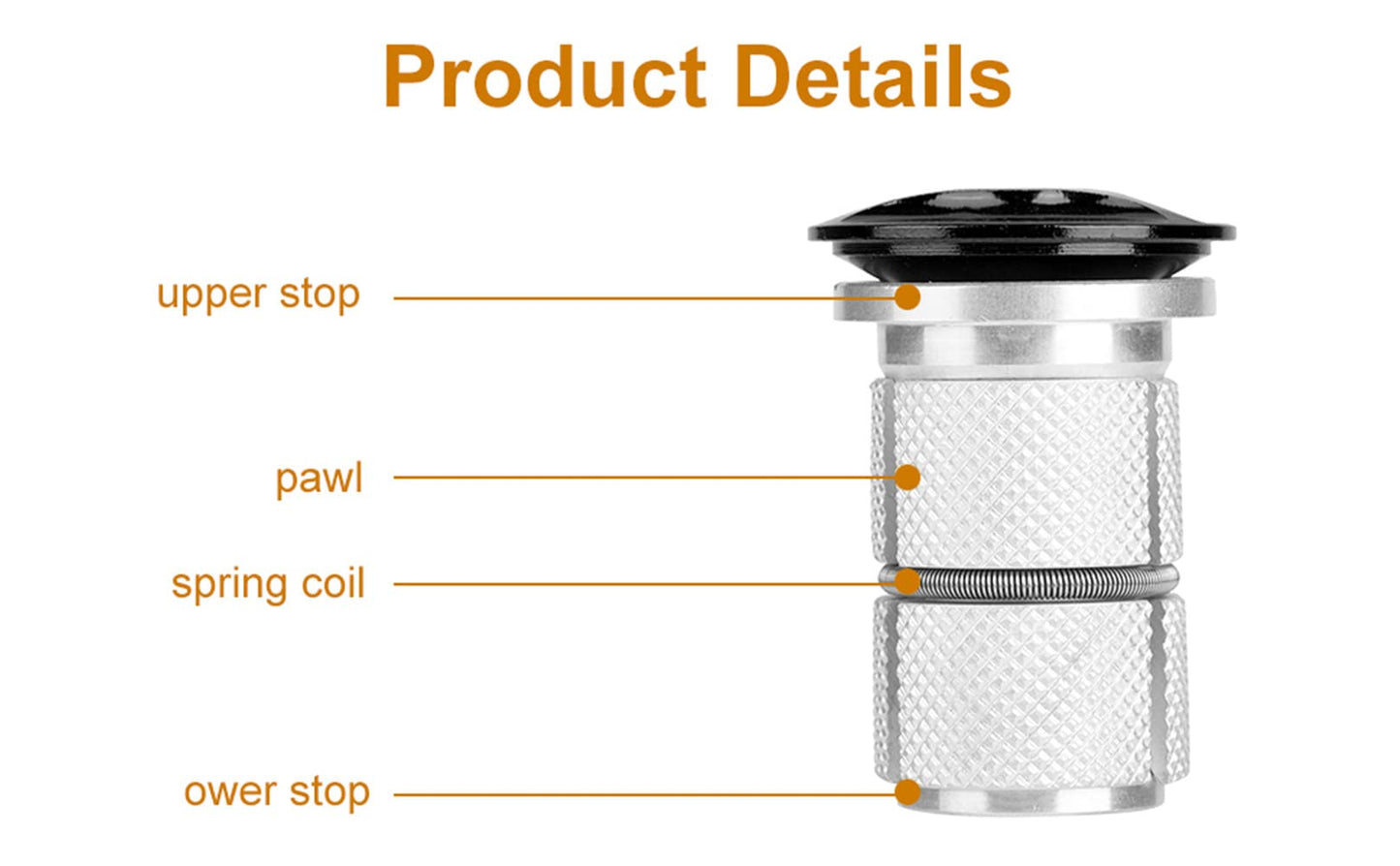 Tbest ycle Star Nut Setter, Bike Stem Headset TopAluminum Alloy ycle Headset TopBike Fork Expander Bung Bike Stem Headset Carbon TopFork Ca headsetheadset top