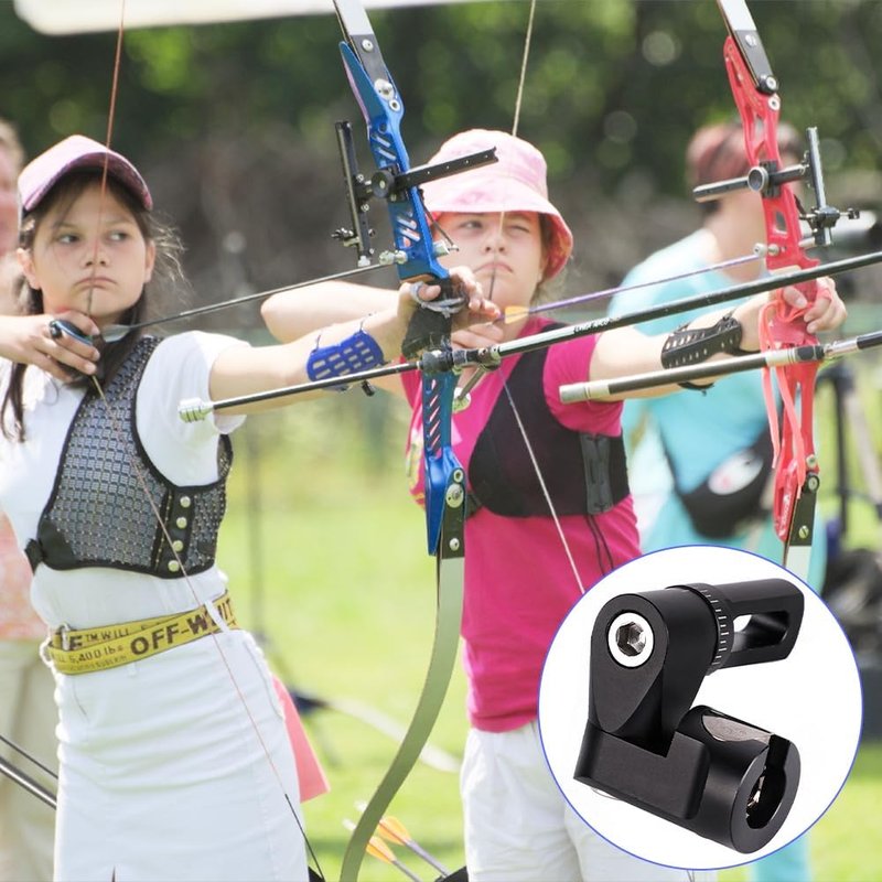 Archery Single Side Adjustable V Bar Mount - Compound Bow Stabilizer for Improved Accuracy | Lightweight Accessory