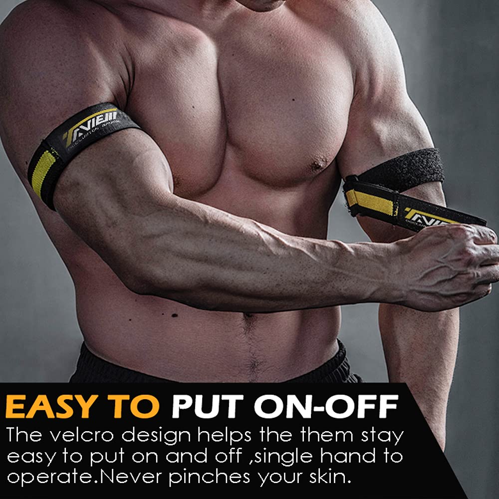 Occlusion Bands,4 Pack (2 Bicep Bands,2 Leg Bands), Comfortable Elastic Bands for Blood Flow Restriction Training and Fast Muscle Growth Without Lifting Heavy Weights