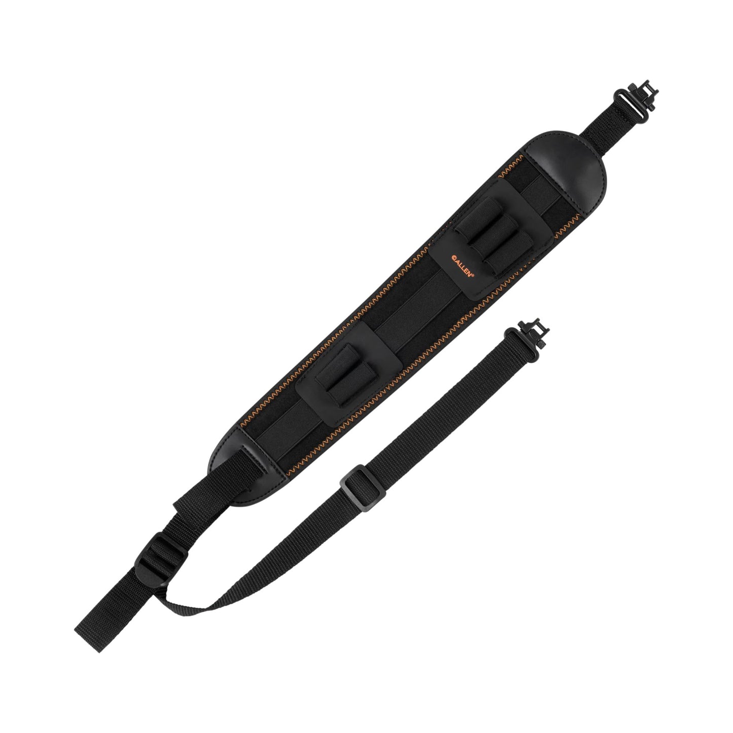 Allen Company Denali Neoprene Rifle Sling with Cartridge Loops, Black