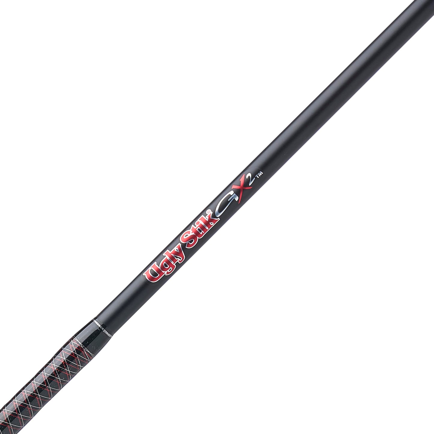 Ugly Stik 7’ GX2 Spinning Fishing Rod and Reel Spinning Combo, Ugly Tech Construction with Clear Tip Design, 7’ 1-Piece Rod