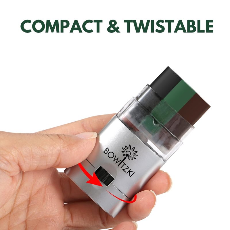 Camo Face Paint Stick - Waterproof & Sweat-Proof Camouflage Makeup for Hunting | 3 Colors
