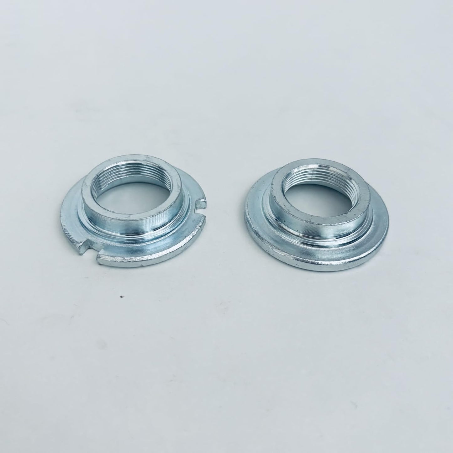 Upgrade Bottom Bracket Cup Set, for One-Piece Bottom Bracket Cup Set Silver Color (2" Cup-52mm OD)