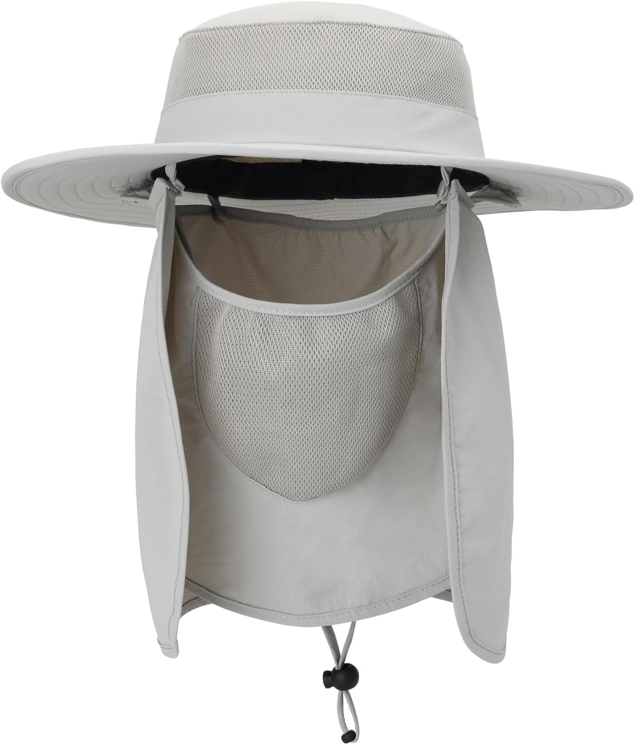 Outdoor Sun Hat - UPF 50 Waterproof Fishing Hat with Neck Flap & Face Cover | Summer Protection