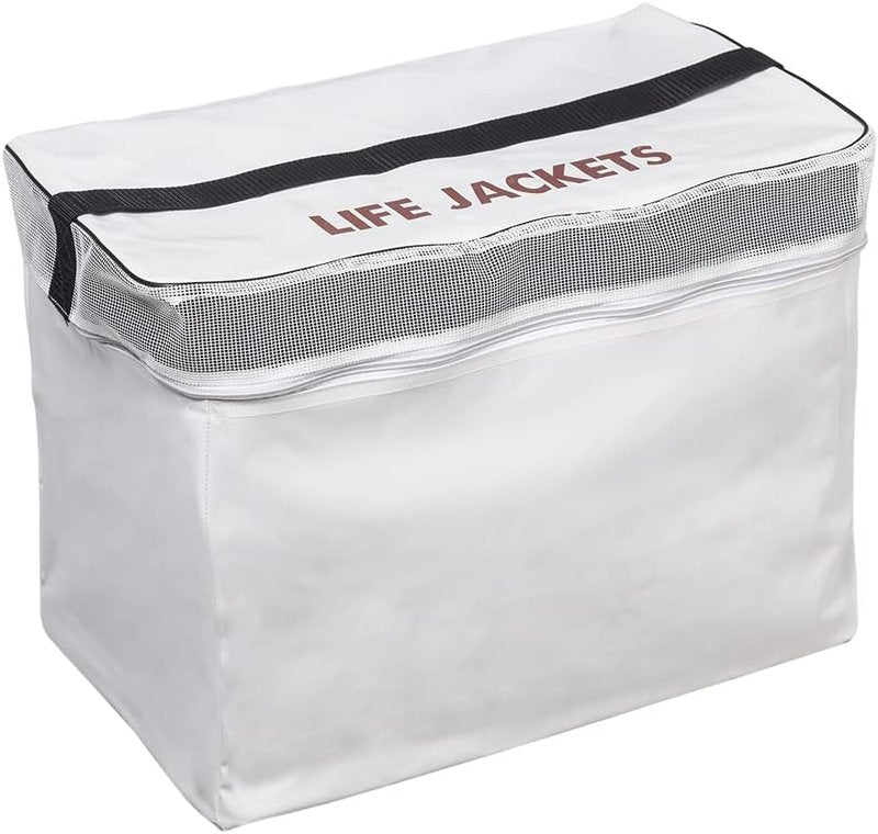 Onyx Life Vest Storage Bag - Durable Waterproof Design | White Color