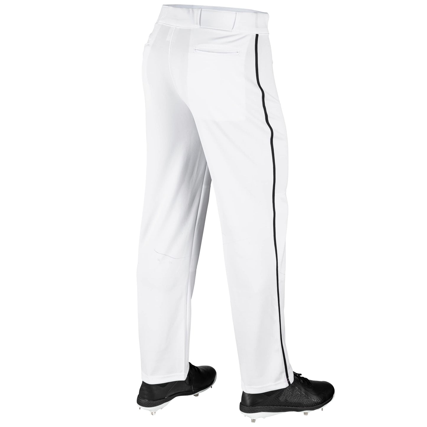 Champro MVP OB Open Bottom Baseball Pant with Contrast Color Braid Piping and Reinforced Double Knee