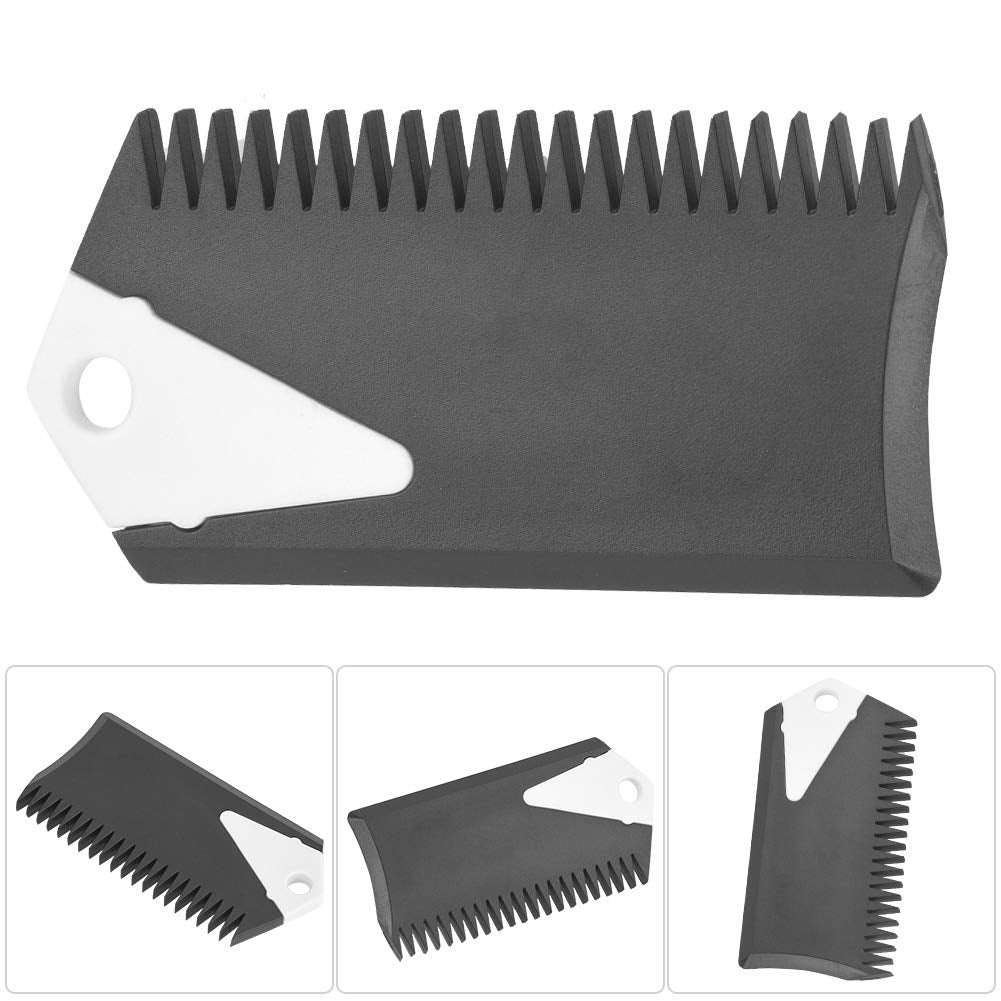 Alomejor Surfboard Wax Comb 2Pcs PVC Surfboard Surfing Wax Comb Remover Cleaner Remover Maintenance Tool for Surf Board Skimboard Longboard Surfing Maintenance