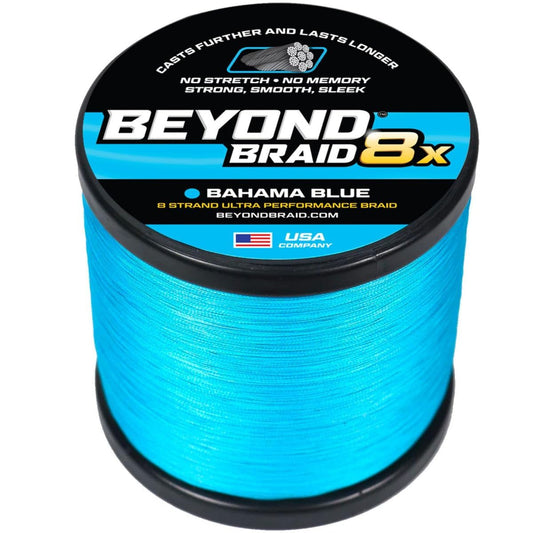 Beyond Braid Bahama Blue 8X 150 yards 8LB