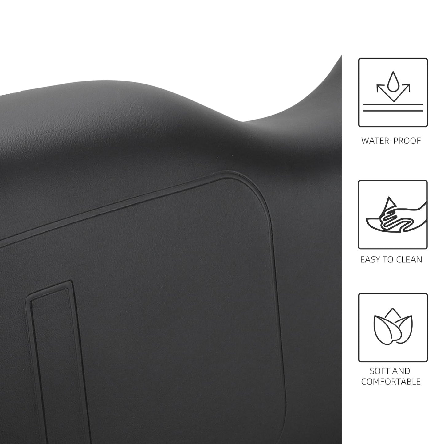 Roykaw Golf Cart Front Seat Back Cushion Assembly for EZGO TXT 1994-2013 Gas & Electric Vehicles, EZGO Seat Cushion Replacement, OEM# 71751-G01, 71751-G03, 71751-G04