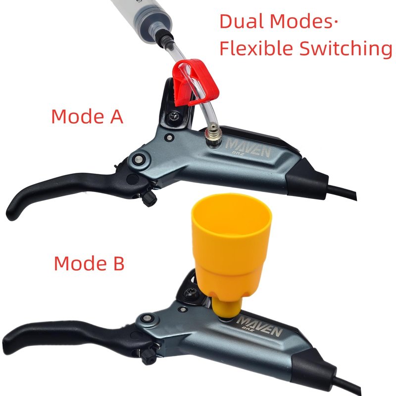 CYCOBYCO Bike Brake Bleed Kit for SRAM DB4 DB6 DB8 Maven Motive Series, Mineral Oil Hydraulic Disc Brake Bleeding Tool Set for MTB & Road Bicycles