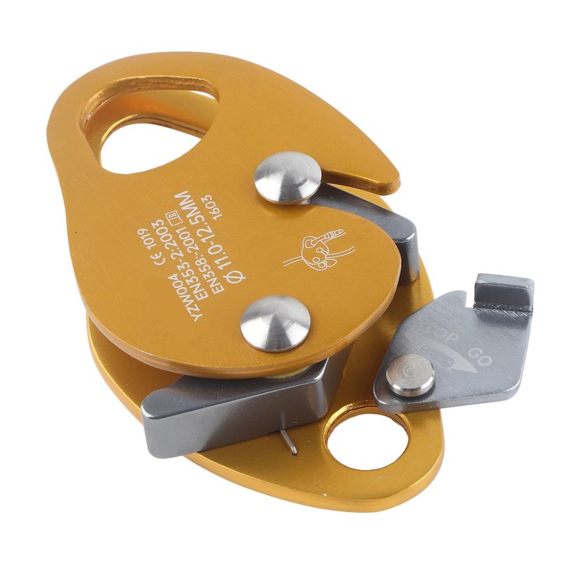 Leapiture Climbing Descender Climbing Rope Grab Descender Rappel Device Equipment for appelling Belaying Tree Climbing Aerial Silks Rigging