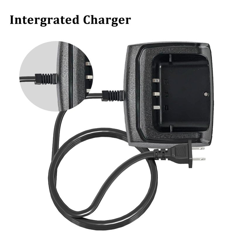 2 Pack BAOFENG UV-13 Pro Charger Base US Adapter for P15UV Radio Accessories DC8.4V for TYT UV88 UV99 Walkie Talkie UV-13 Pro V2