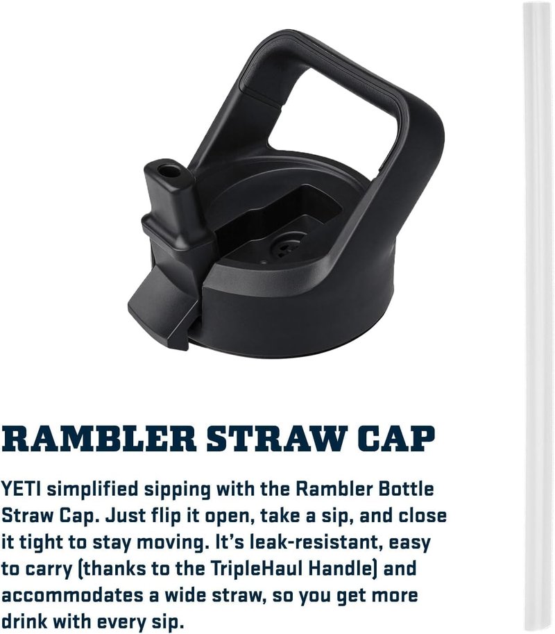 YETI Rambler 18 oz Bottle - Vacuum Insulated Stainless Steel with Color Matching Straw Cap | Desert Bloom