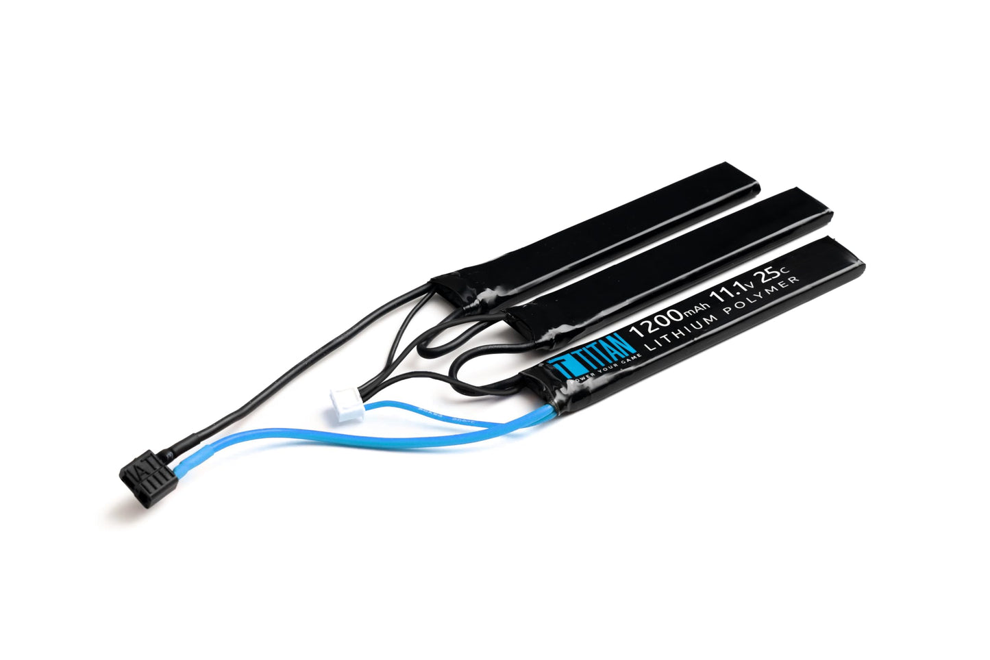 Titan LiPo 1200mAh 11.1v 25C Triple T-Plug