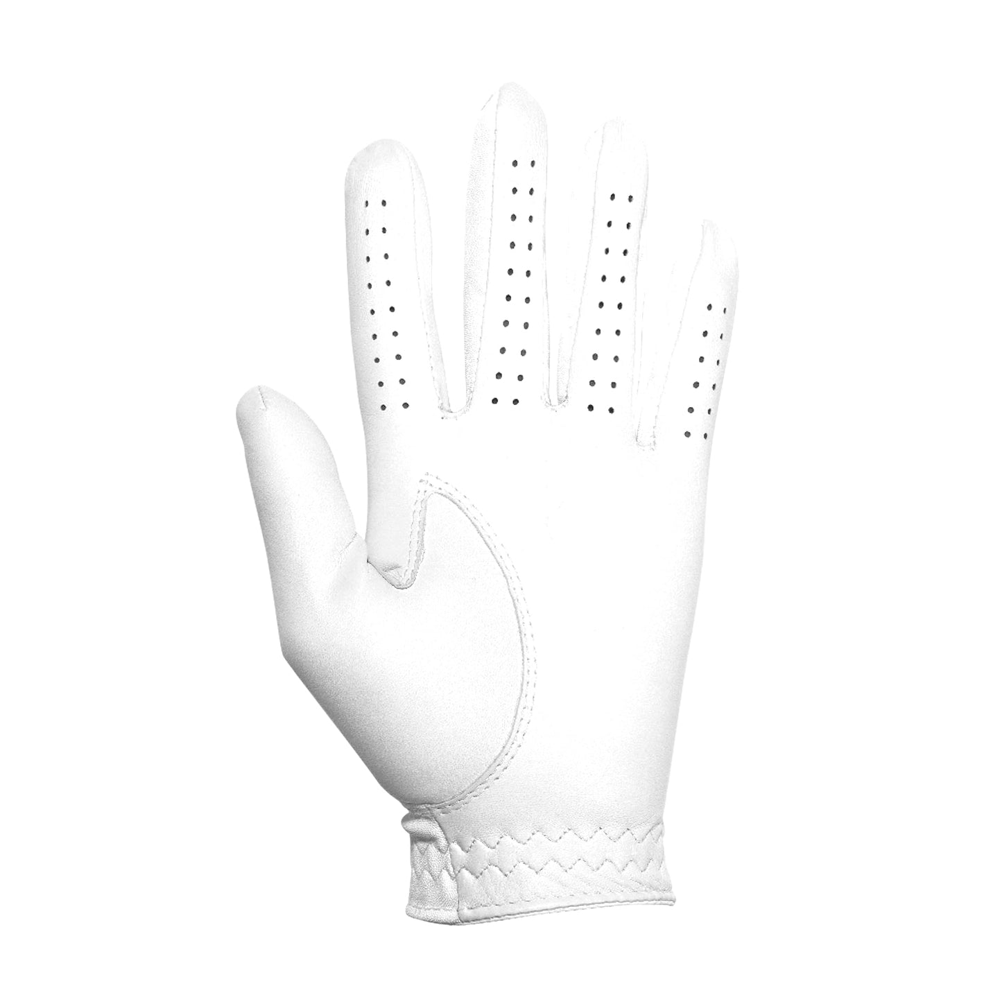 FootJoy Men's SofJoy Golf Glove, White, Cadet Large, Worn on Left Hand