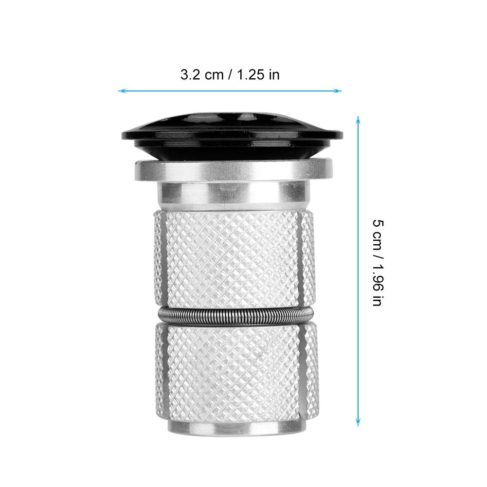 Tbest ycle Star Nut Setter, Bike Stem Headset TopAluminum Alloy ycle Headset TopBike Fork Expander Bung Bike Stem Headset Carbon TopFork Ca headsetheadset top