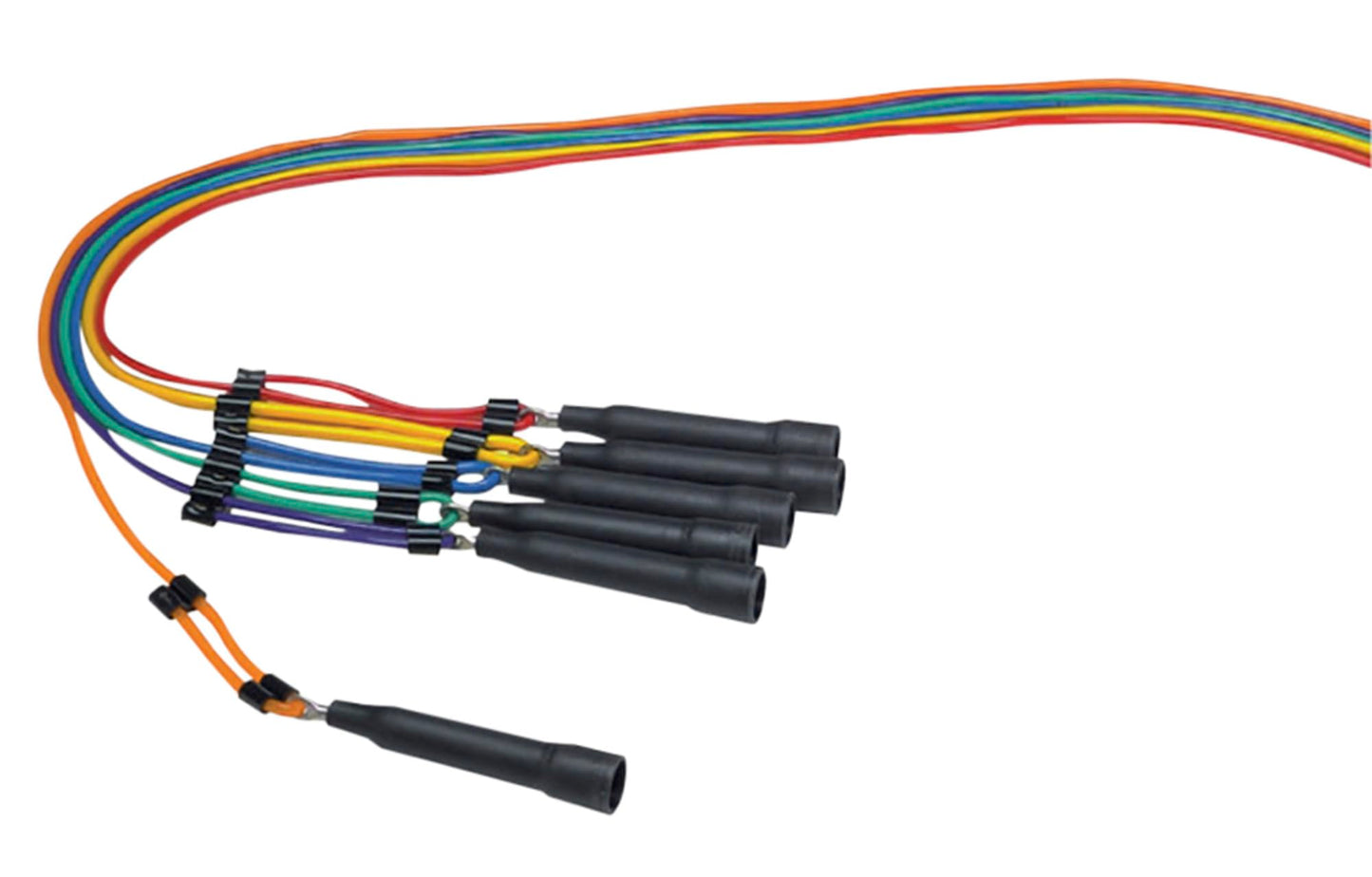 Sportime Adjustable Length Jump Ropes, 9 Feet, Set of 6 - 005233