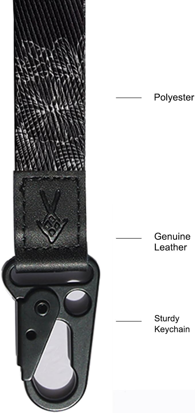 Wristlet Keychain - Stylish Women's Hand Lanyard for Keys | Durable Keyring Holder