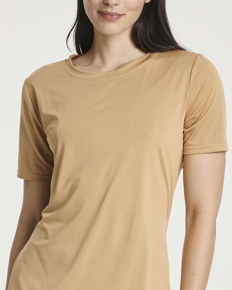 Women's Short Sleeve Active Workout T-Shirts - 5 Pack Dry Fit Gym Tops | Plus Sizes Available