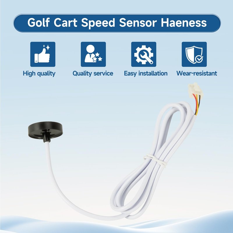 MIXOPOLY 36V Speed Sensor for EZGO PDS 2000-up Electric Models with Speed Sensor Magnet Replace OEM 73327-G01, 73328-G01, 73327G01, 73328G01