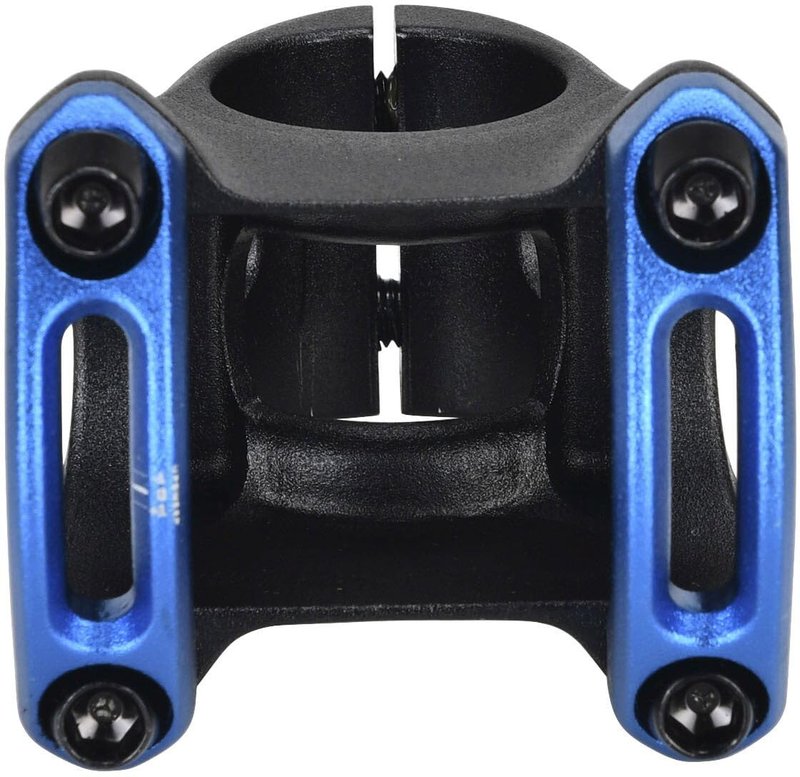 Spank Split Stem - 48Mm Blue