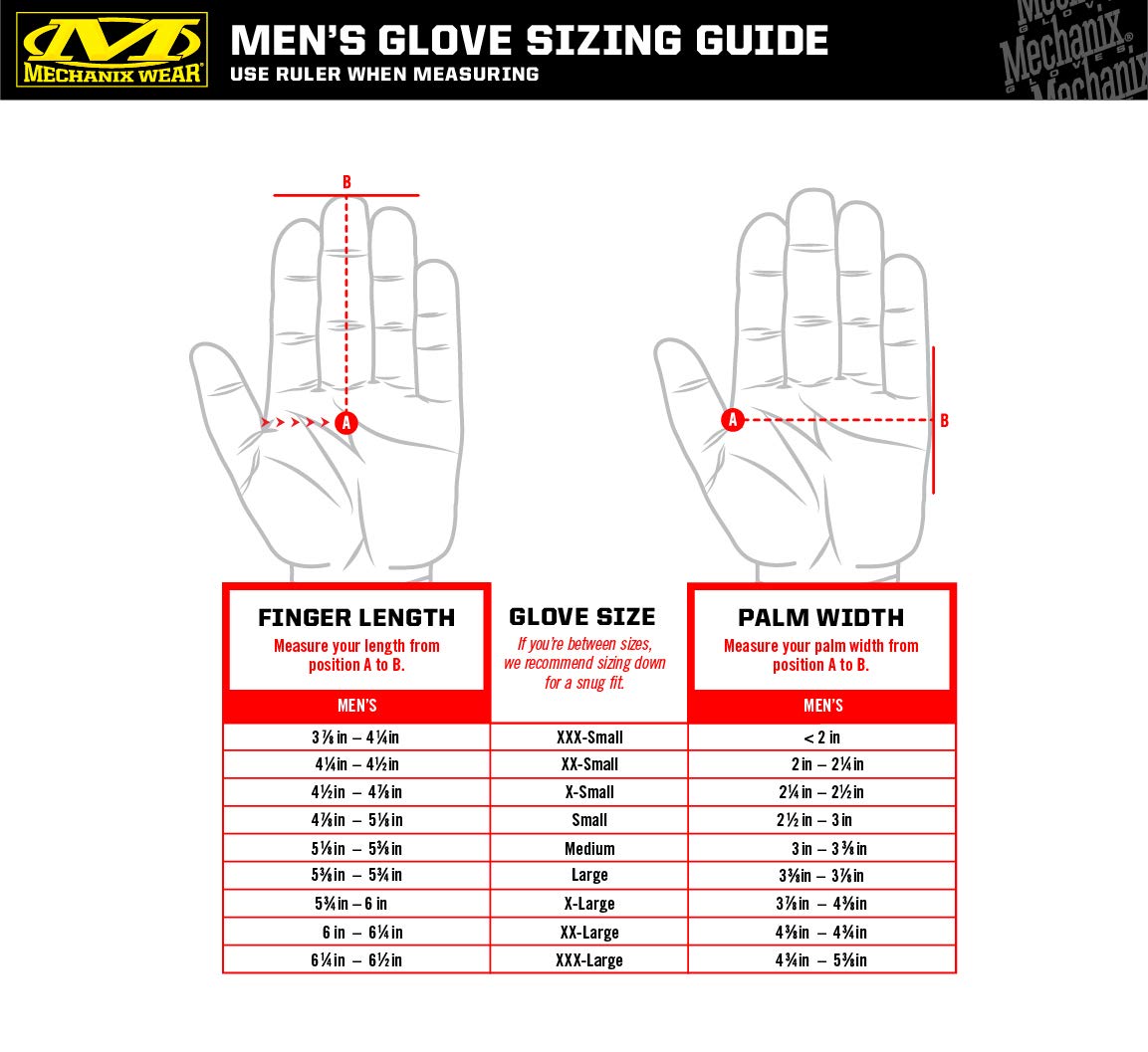 Mechanix Wear Original Leather Gloves - Durable Synthetic Leather Gloves for Protecting Hands - Comfort Fit - Breathable - Abrasion Resistant - Machine Washable - Brown/Black - Large