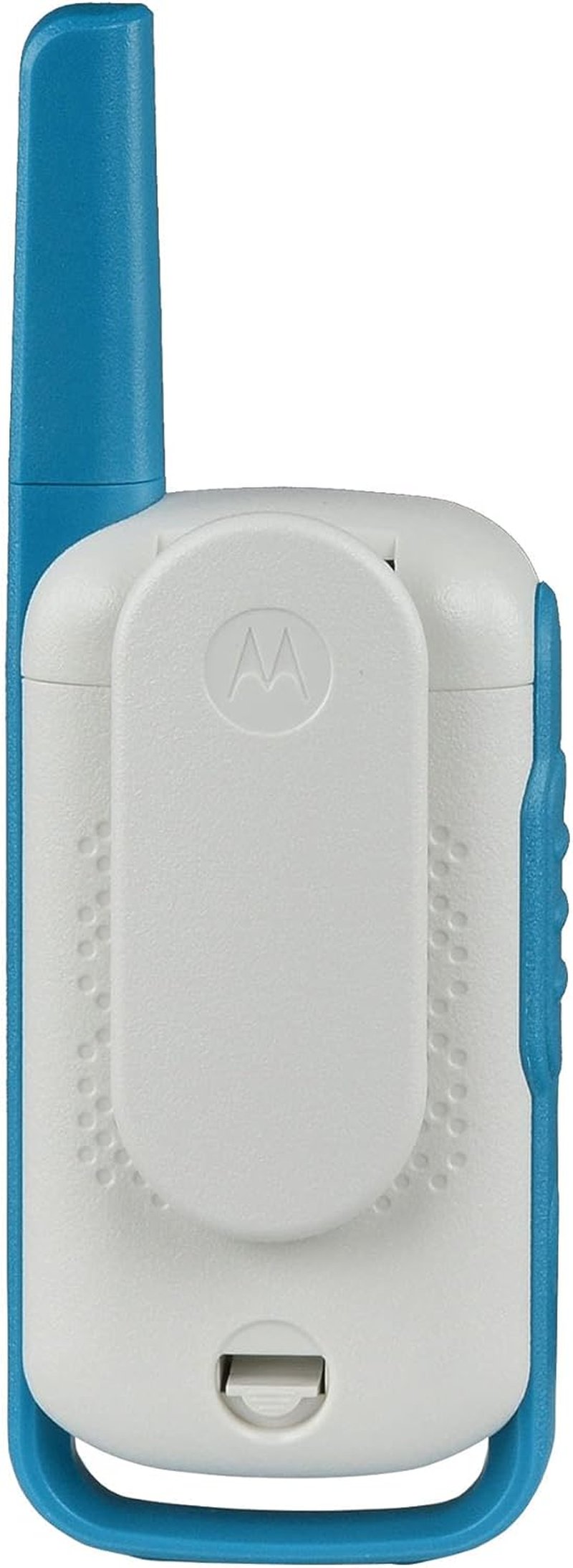 Motorola Talkabout T114TP Two-Way Radios - 22 Channels, 16 Mile Range | Battery Operated, 3 Pack, White/Blue