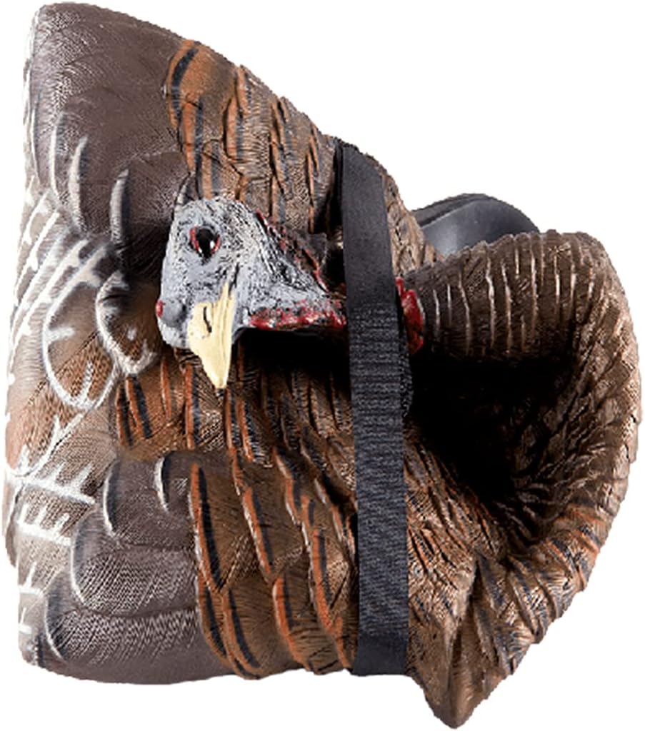 Avian-X LCD Laydown Hen Turkey Decoy - Realistic Collapsible Design with Carry Bag & Stake | AVX8011