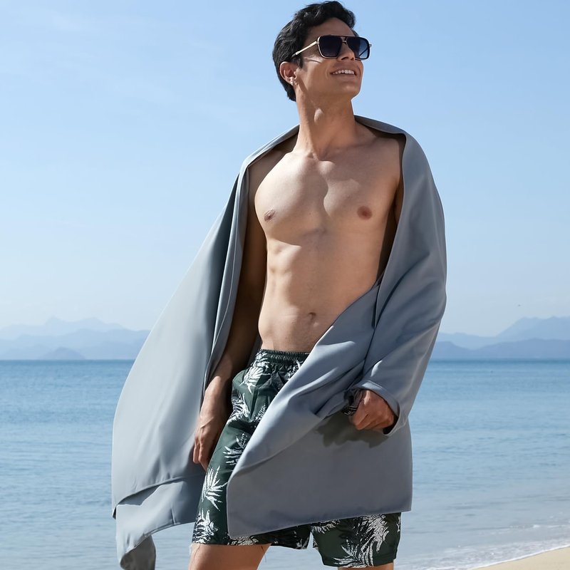 Microfiber Travel Towel - Quick Dry, Super Absorbent & Lightweight | Ideal for Gym, Camping & Beach