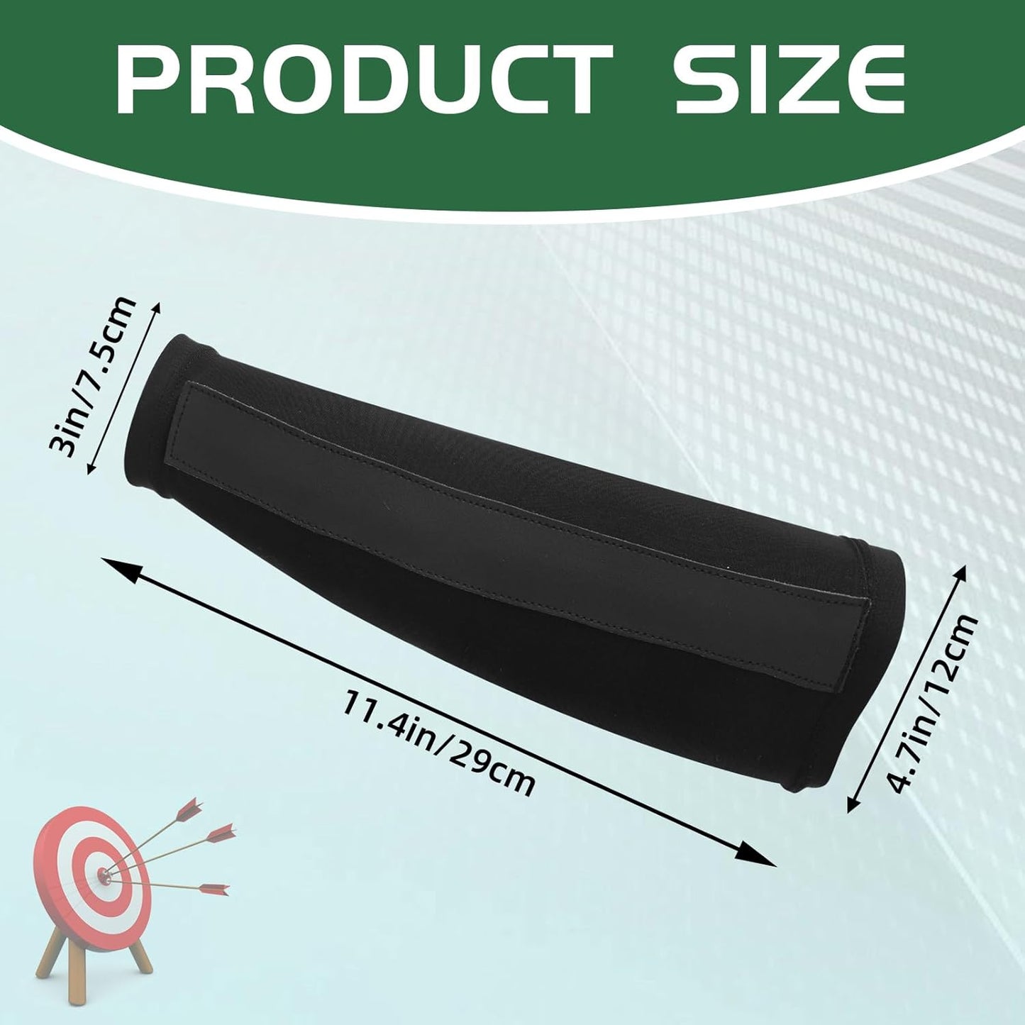 Archery Arm Guards - Lightweight 2 Pcs Set for Target Shooting | Unisex Athletic Protection