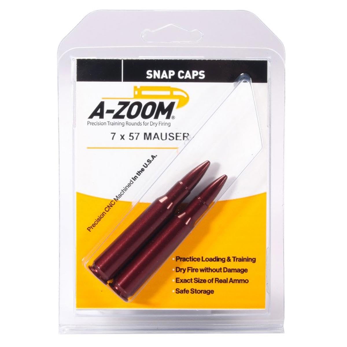 A-Zoom 2-Pack Precision Snap Caps fits 7 x 57 Mauser