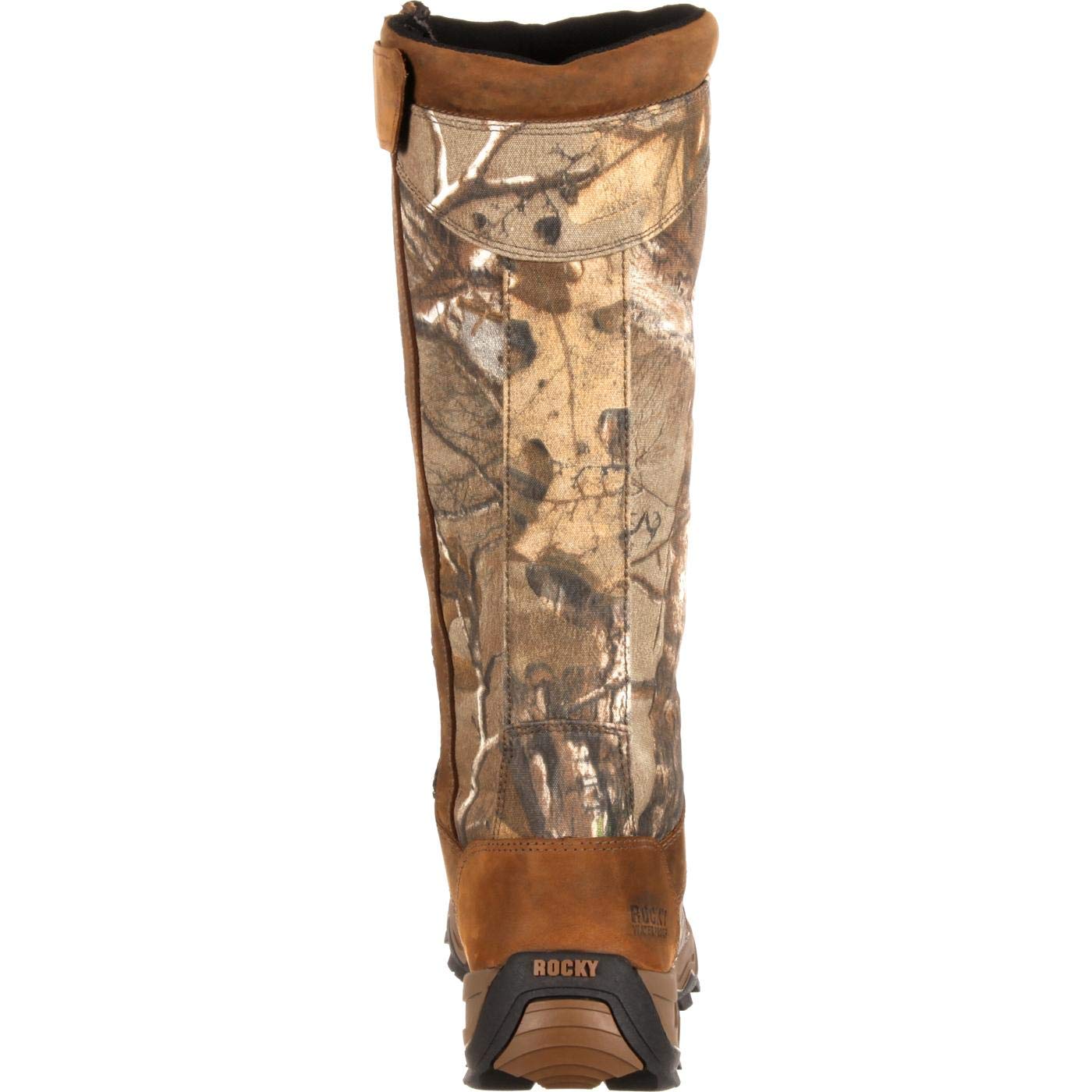 ROCKY Retraction Waterproof Side-Zip Snake Boot, Realtree Xtra, Size 11.5(M)