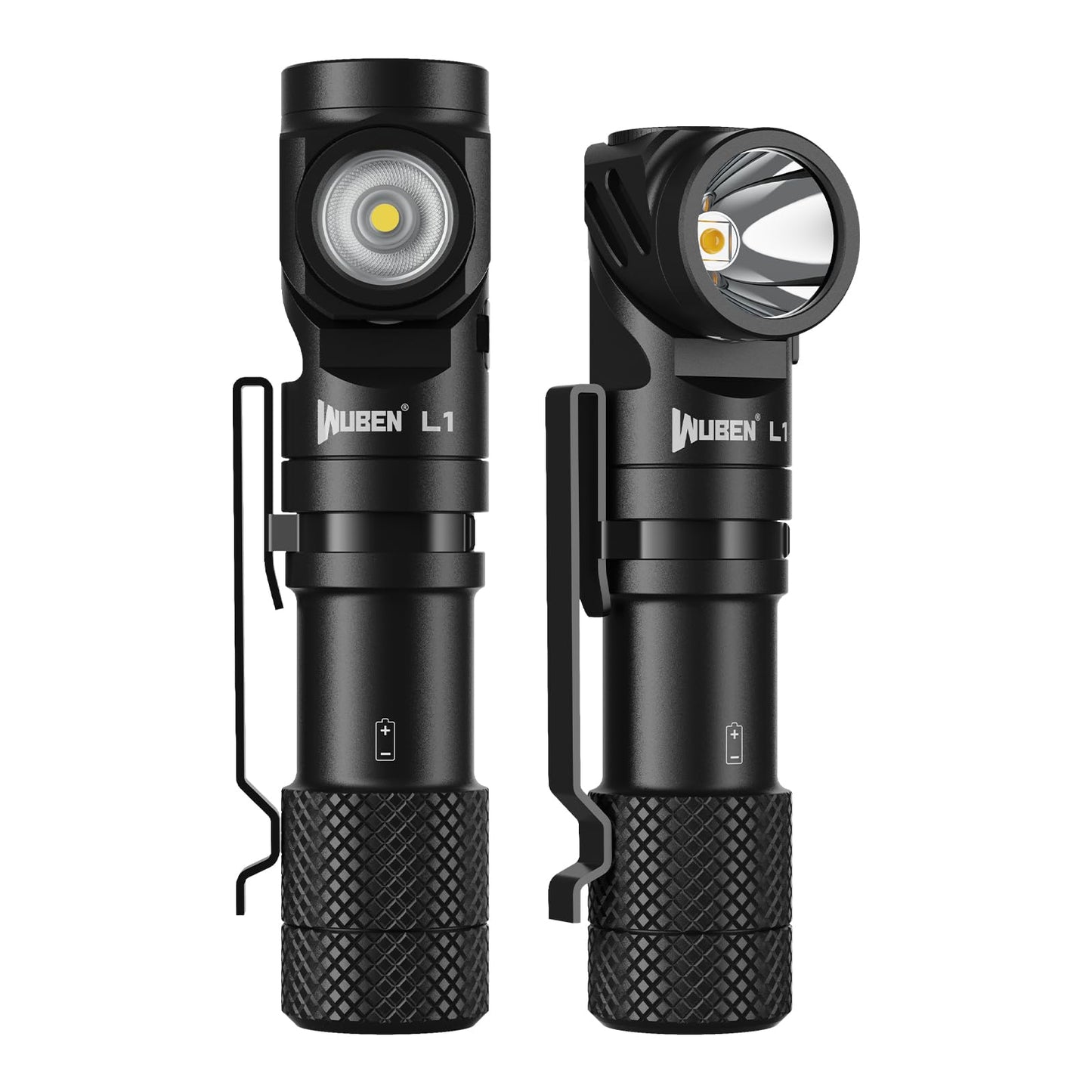 WUBEN L1 Flashlight Rechargeable Led Flashlights High Lumens 2000 Lumen Battery Powered, Super Bright Tactical Multifunctional IP68 Waterproof Powerful Handheld Flash Light for Emergencies Camping