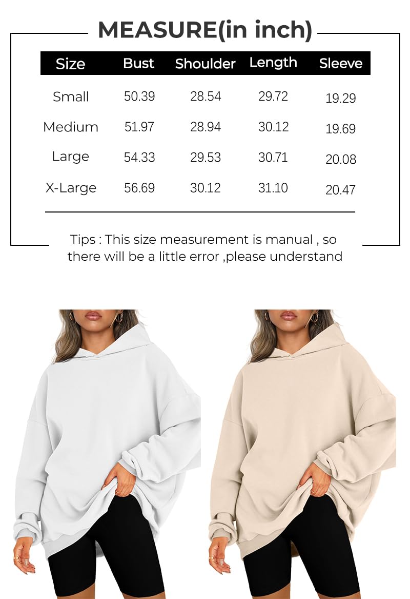 AUTOMET Womens Oversized Hoodies Fleece Sweatshirts Hooded Pullover 2024 Fashion Fall Clothes Trendy Outfits Winter Sweater_LightBlue_L