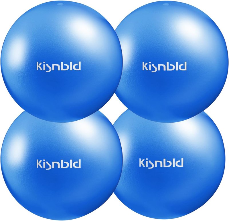 Small Exercise Ball - 9 Inch Mini Pilates & Yoga Ball | Anti-Burst, Slip-Resistant for Stability & Core Strength
