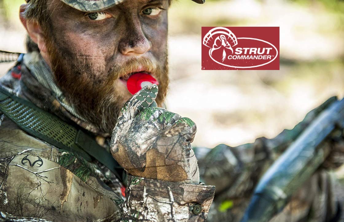Strut Commander Turkey Mouth Call | Must Have Hunting Accessory | Turkey Hunting Reed Realistic Sound Mouth Call, Sandman Call