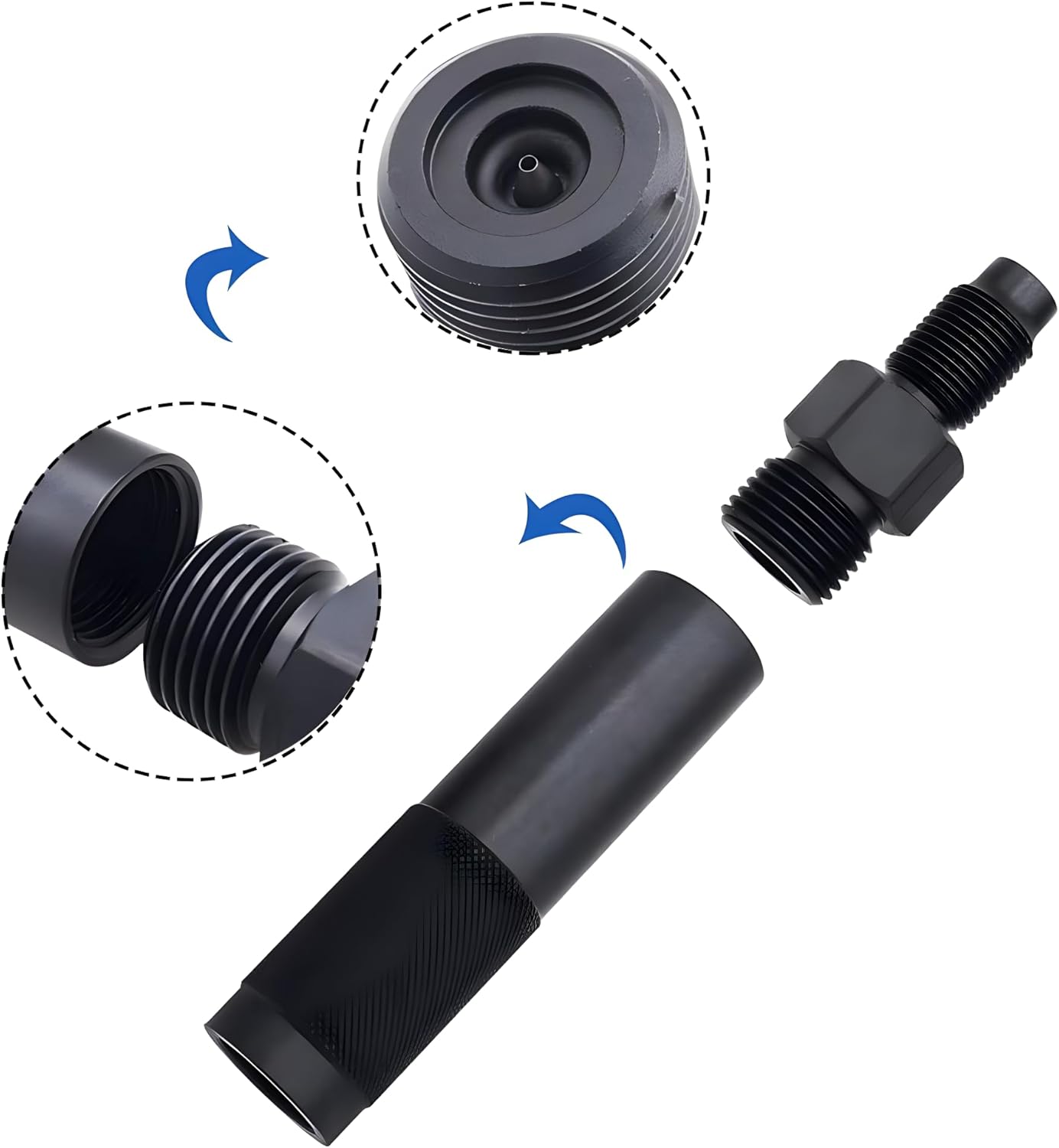 Co2 Cartridges Adapter - Quick Change Holder for Sig Sauer MCX/MPX | 12g Compatible