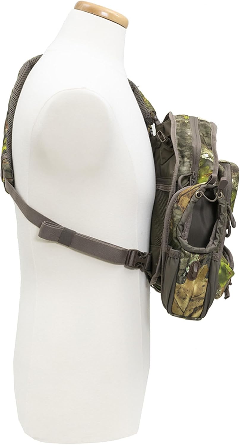 ALPS OutdoorZ Ambush Crossbody Sling Bag - Lightweight Hunting Design, Ambidextrous Strap, Mossy Oak Obsession
