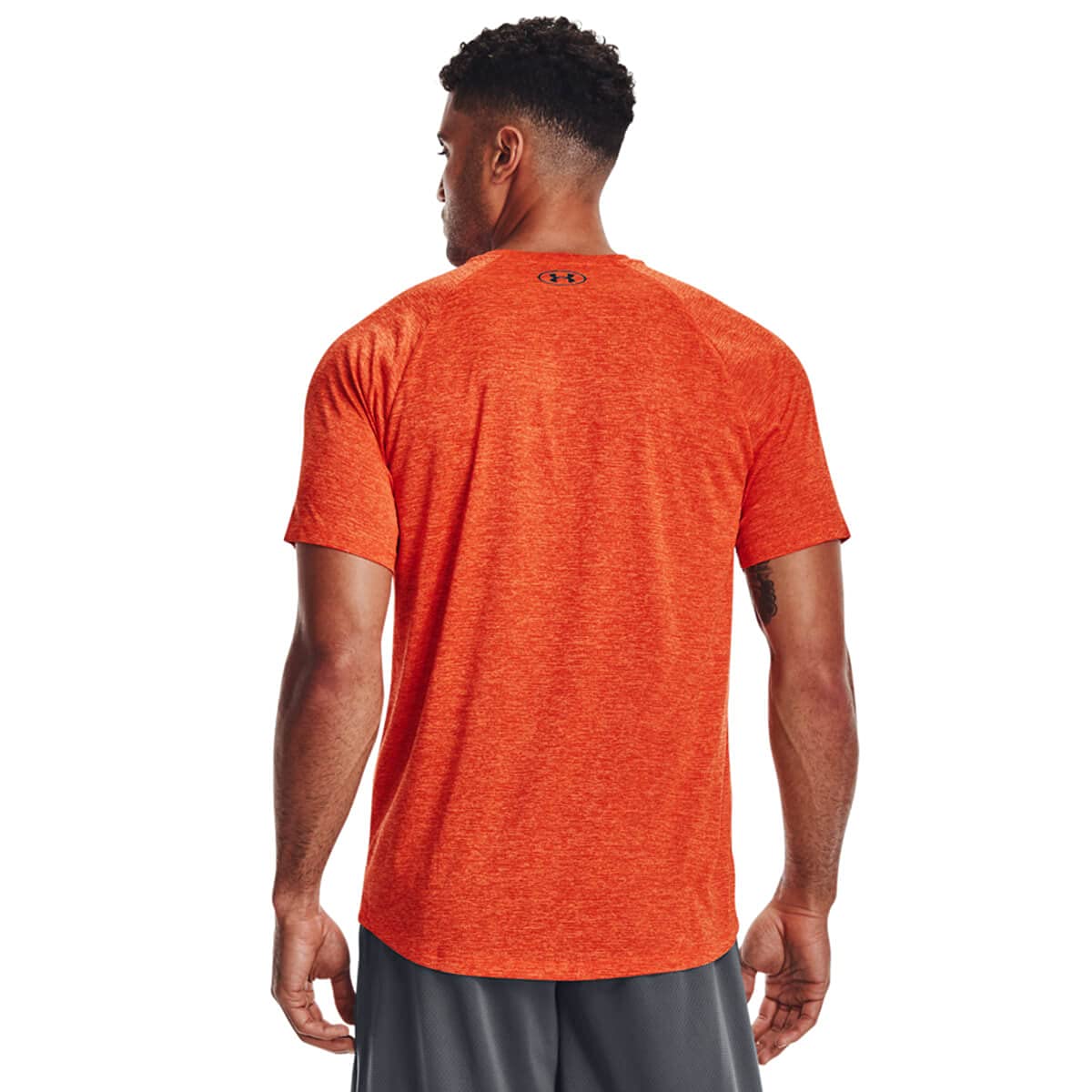 Under Armour Men's Tech 2.0 Short-Sleeve T-ShirtDISC, Phoenix Fire (296)/Black, Large