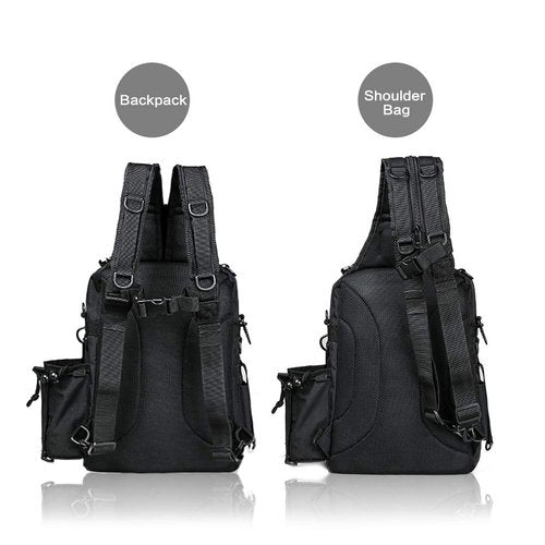 BLISSWILL Fishing Backpack with Rod Holder Fishing Tackle Bag Fishing Gear Bag fishing gifts for men fishing gifts for men