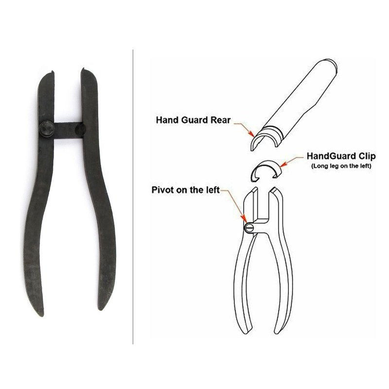 TACFUN All Steel M14/M1 Rear Handguard (Clips) Removal and Installation Pliers Tool