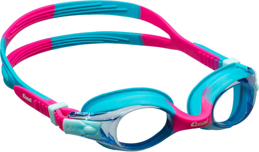 Cressi Dolphin 2.0, Azure/Pink, Clear lens