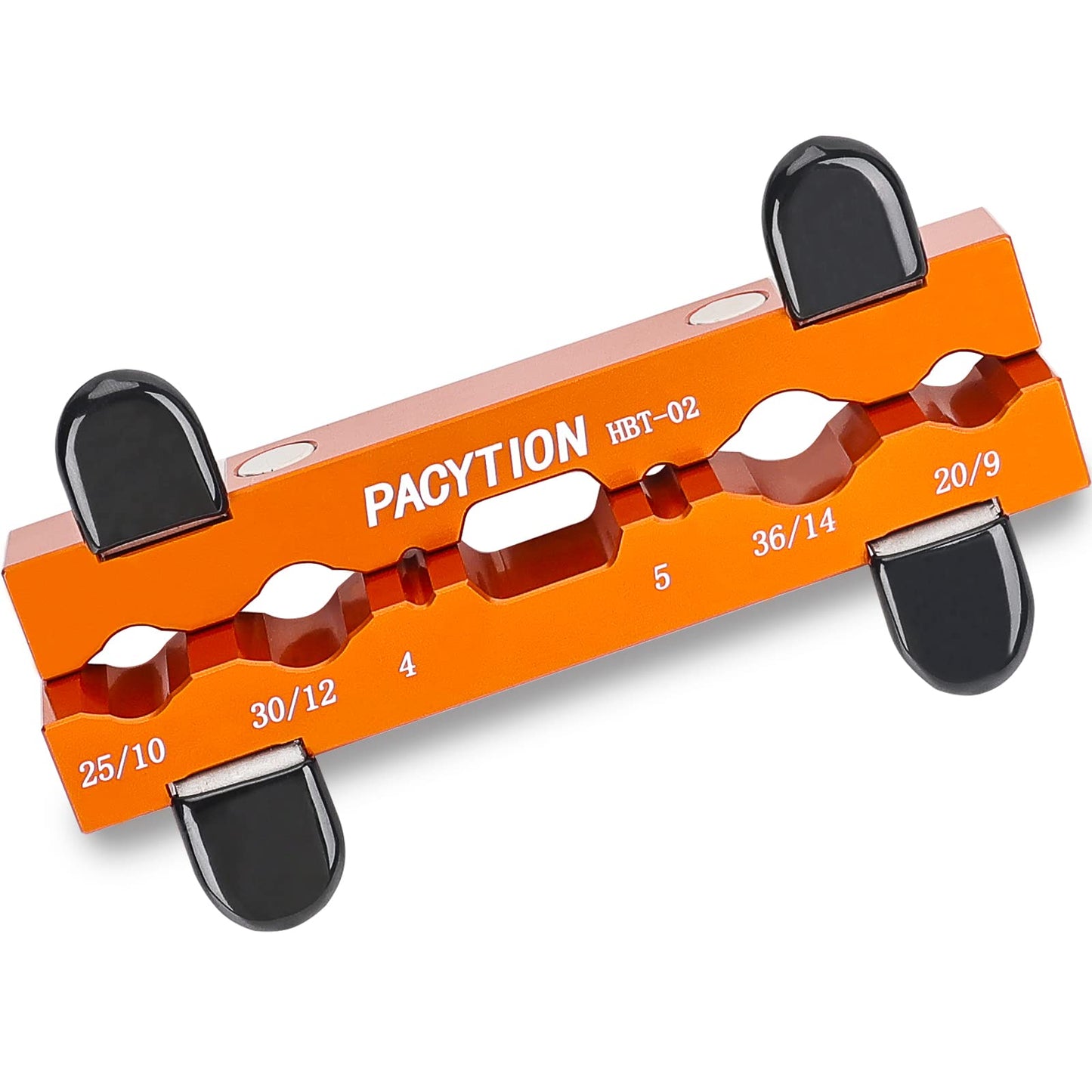 PACYTION Bike Axle & Spindle Vise Insert, Magnetic Clamp Holder for Bicycle Pedals, Seatpost, Suspension Fork, Hub, Freewheel Bench Vise Maintenance Tool for Bike Parts Diameter 4-36mm