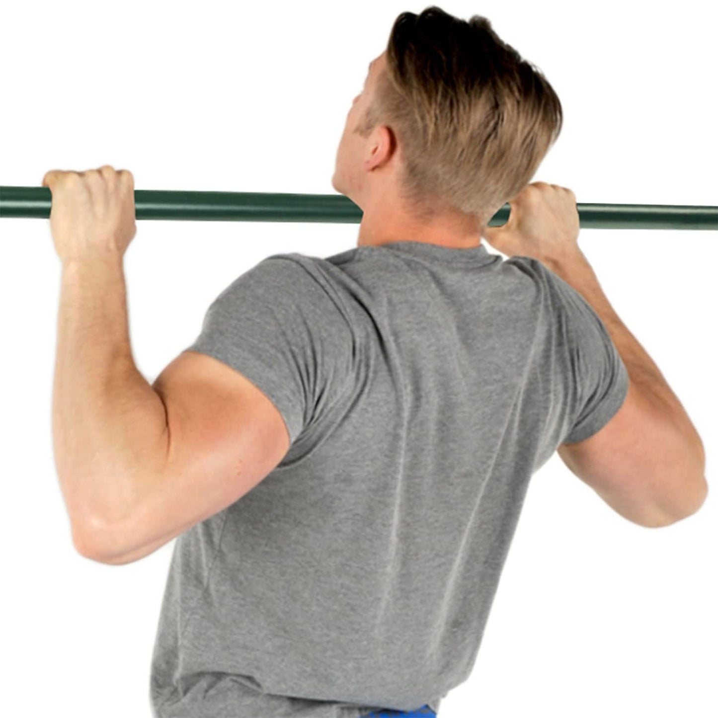Ultimate Body Press Outdoor Pull Up Bar, Green