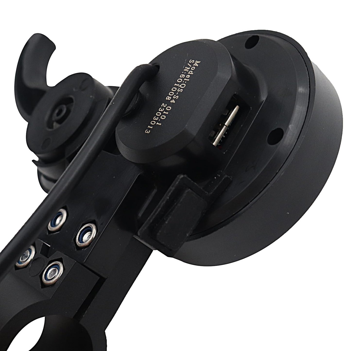 Felixstory 6 Pin Scooter Dashboard Electric Display Panel Kit Fit for KUGOO M4, 48V TF-100 Electric Scooter Screen, Thumb Throttle with Display, with a Waterproof Silicone Cover