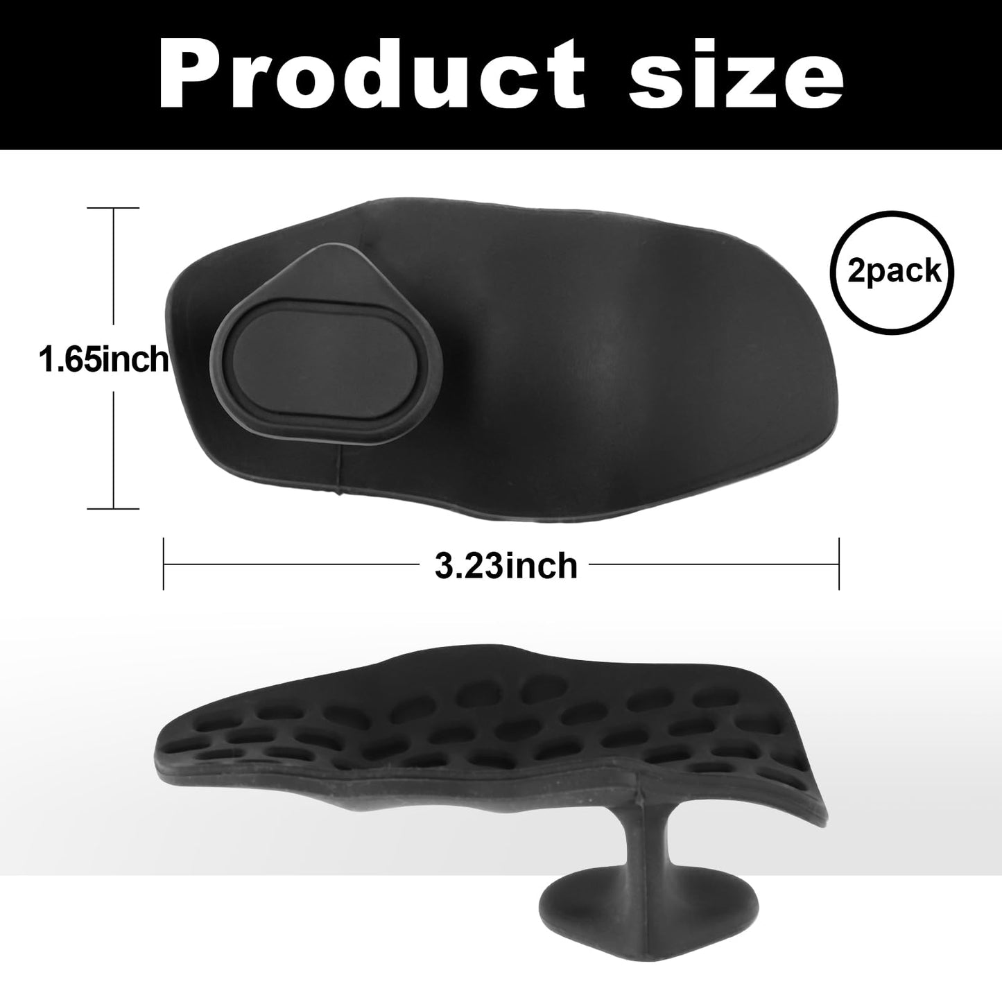 Anti-Slip Workout Grips - Ergonomic Rubber Gym Grips